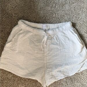 Aritzia White Shorts